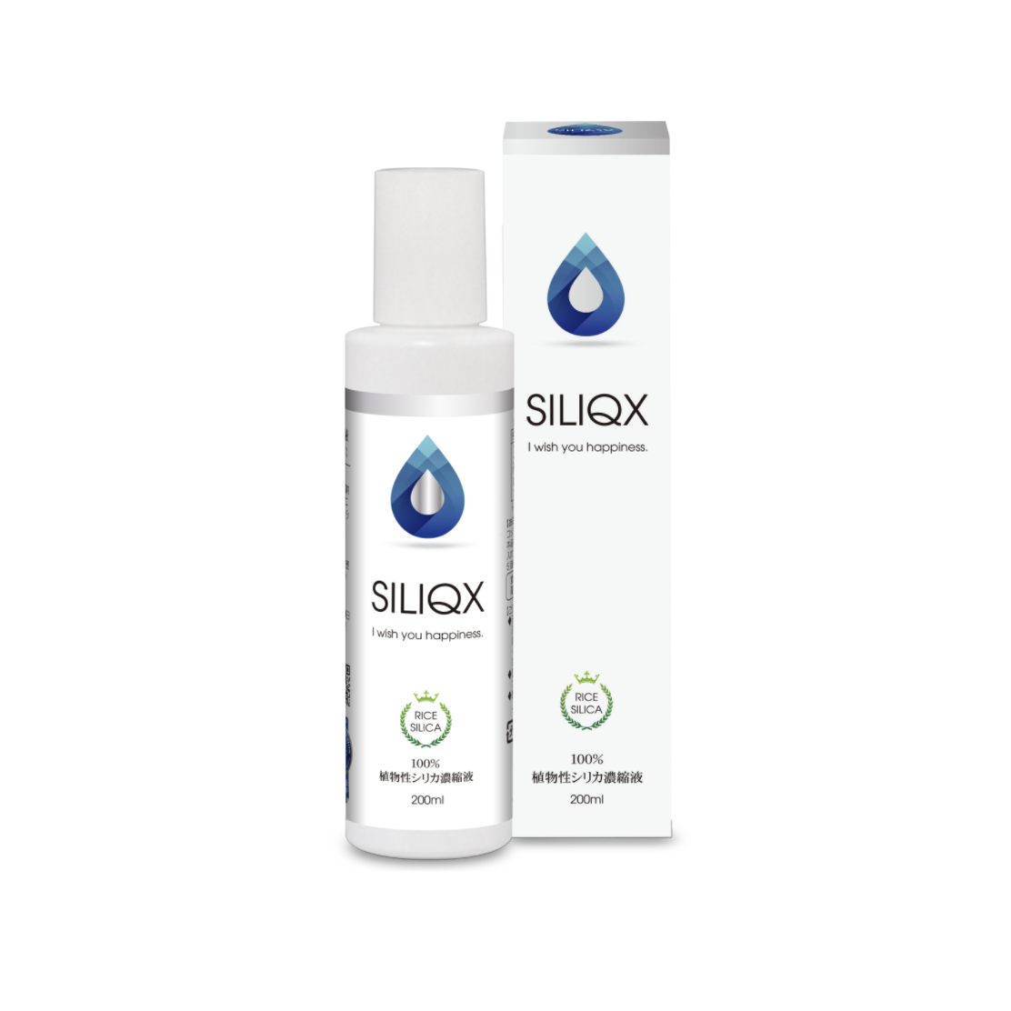 【定期コース】100%植物性シリカ(けい素)濃縮液 SILIQX 200ml
