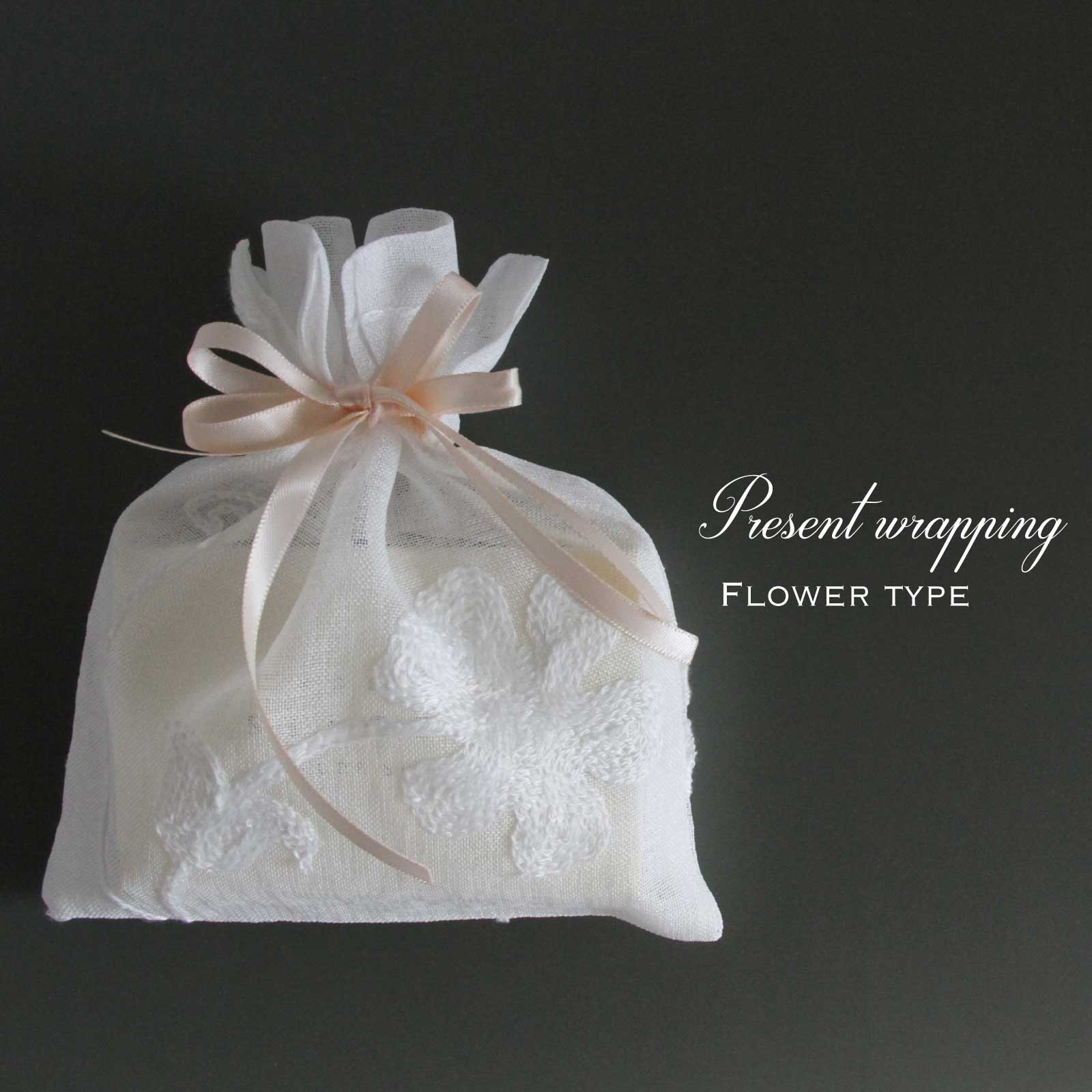 シリーク石鹸のおしゃれなラッピングフラワータイプ