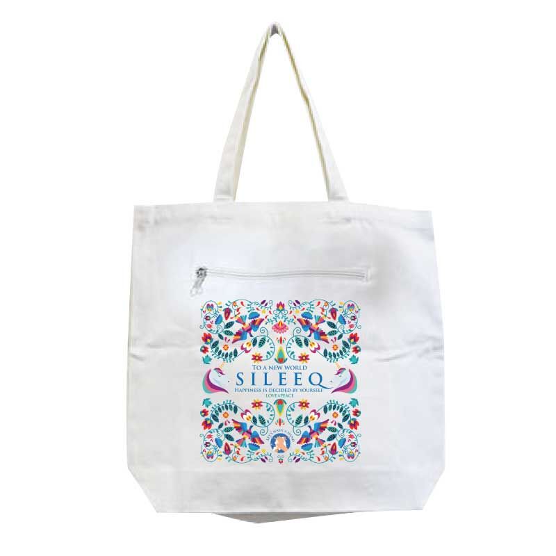 シリークオリジナルトートバッグ白