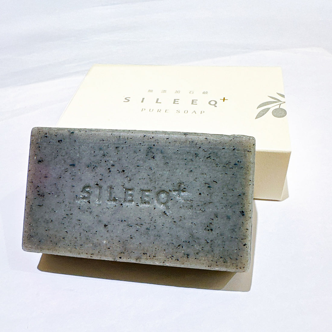 【初回限定石鹸ケース付】【敏感肌】完全無添加 純せっけん 植物シリカと100%天然フルボ酸SILEEQ+ シリークプラス