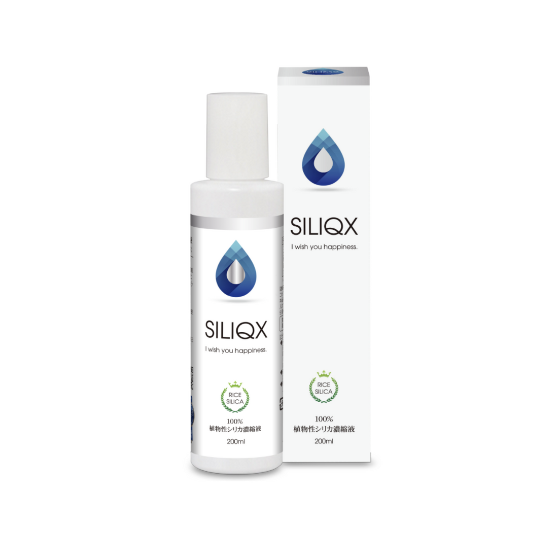 【定期コース】100%植物性シリカ（けい素）濃縮液　SILIQX 200ml